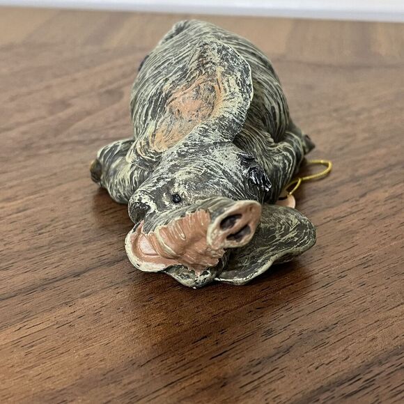 Baby Elephant Playful Collectors Resin Figurines VTG Edwin/ Ernest & Elden RARE - Picture 7 of 16